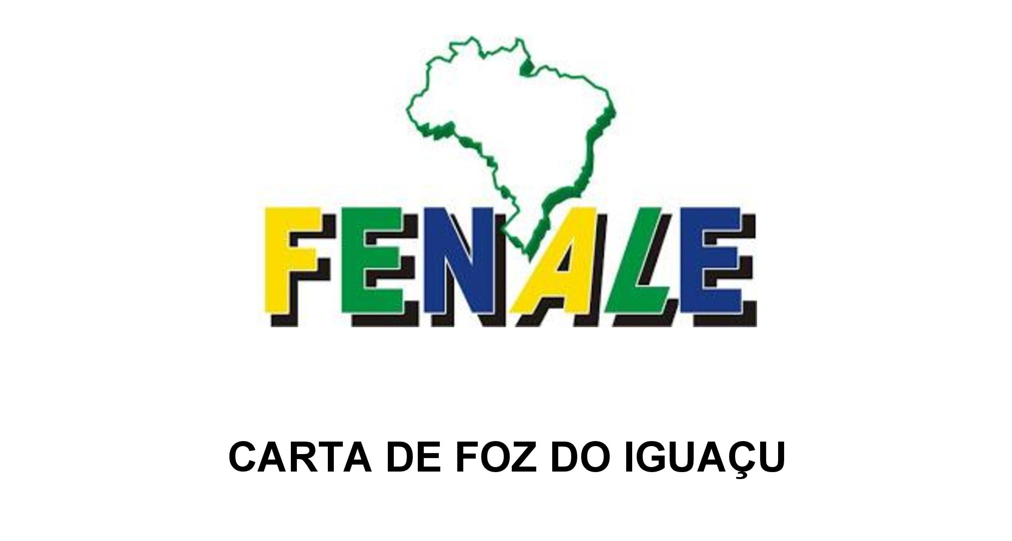 CARTA DE FOZ DO IGUAÇU 06-06-2017