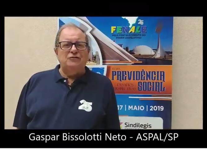Depoimento de Gaspar Bissolotti Neto, presidente da ASPAL e diretor da FENALE