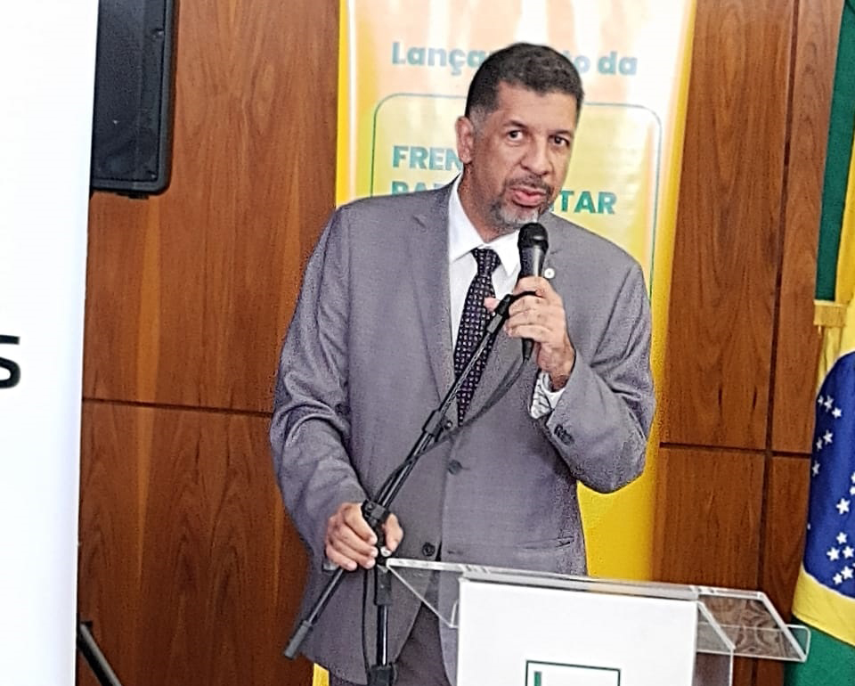 Petrus Elesbão, presidente do Sindilegis-DF e vice-presidente do Centro-oeste da Fenale