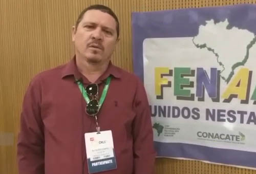 Pronunciamento de Eli Nunes Cabral,  Diretor de Formação Intersindical do SINDAL/MT