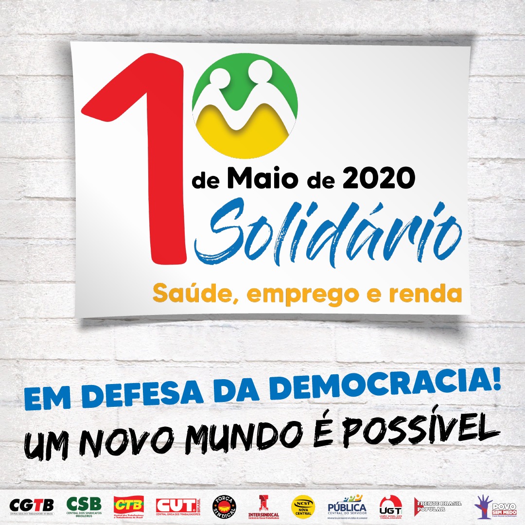 Live do Trabalhador das Centrais Sindicais terá artistas de todo Brasil no 1º de maio