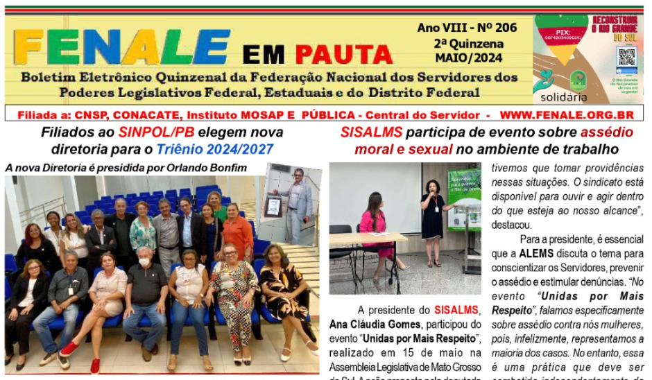 Fenale em Pauta n° 206