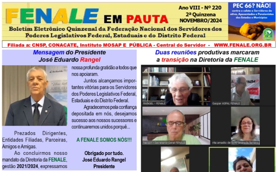 FENALE em Pauta n° 220