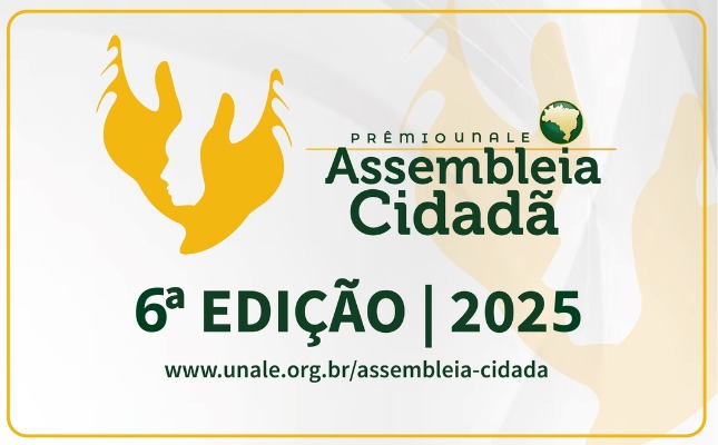 Unale lança edital da 6ª edição do Prêmio Assembleia Cidadã 🏆