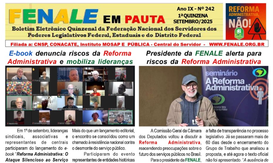 FENALE EM PAUTA n° 242