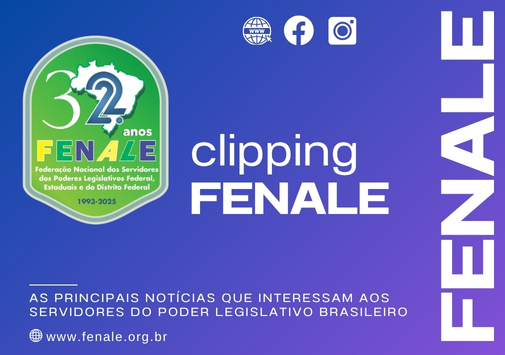 CLIPPING FENALE – ANO 7 – Nº 1602 – 11 NOV 2025 – TER