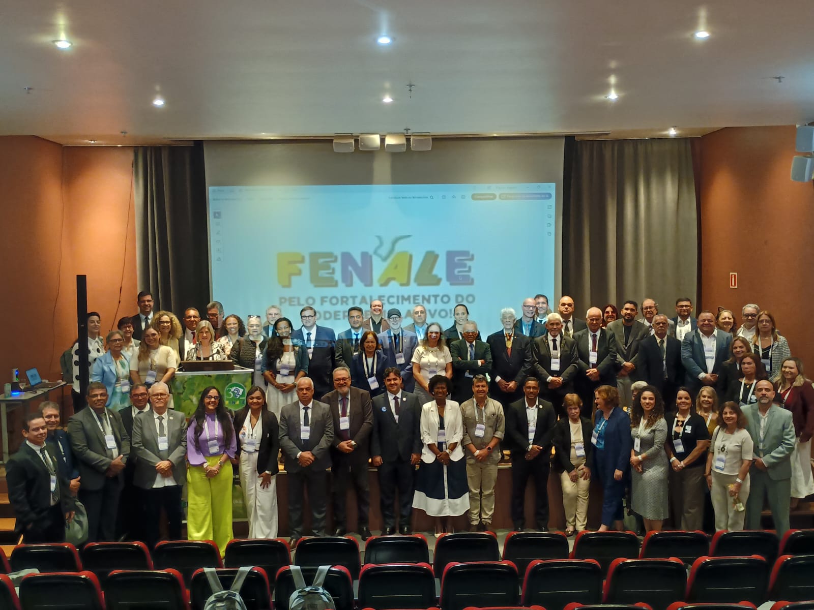 Participantes da palestra