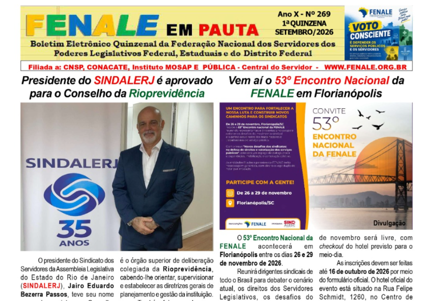 Fenale em Pauta n° 269